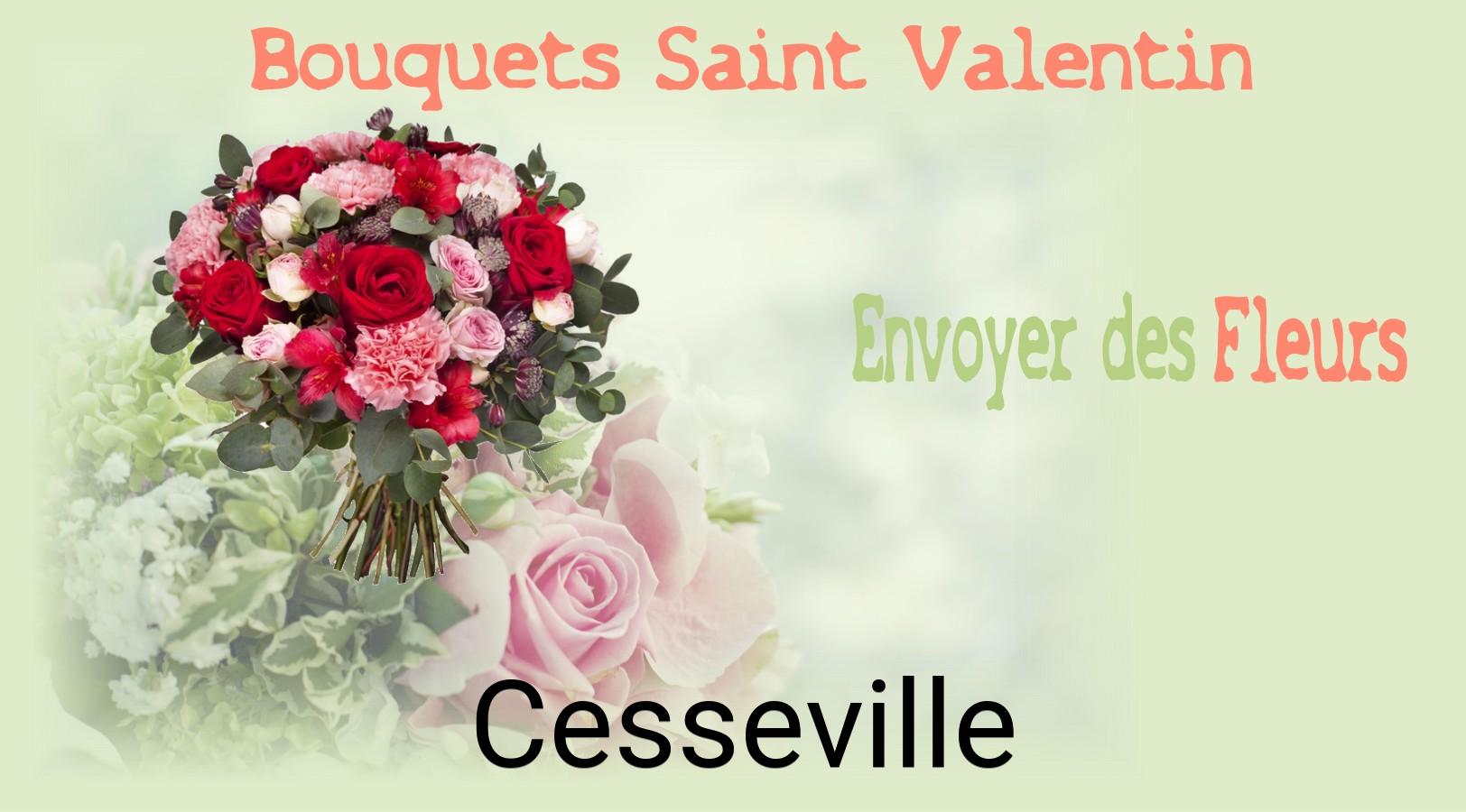 Roses de Saint-Valentin livrées à Cesseville